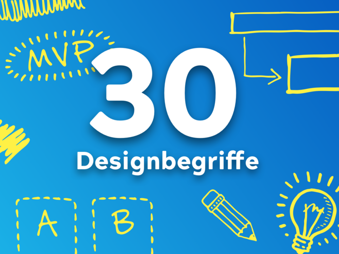 30 Designbegriffe, die man kennen sollte: Anwendung und Erklärung relevanter Designgrundlagen